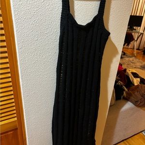 Crochet Dress MIDI Large- Beach/Summer